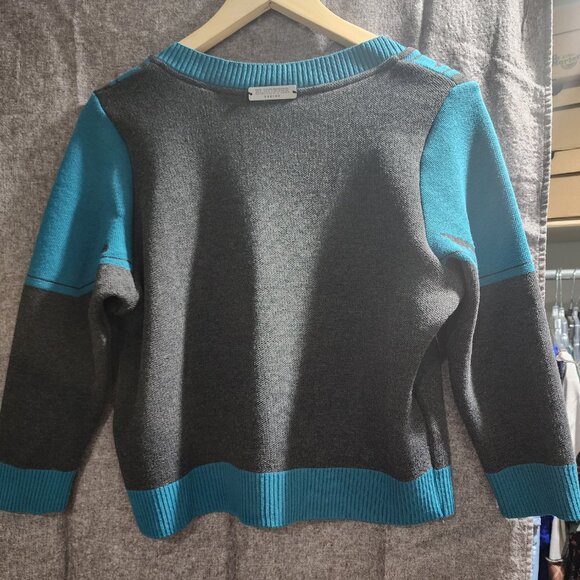 Ellhoffer Brand Galactic Night Owl Cropped Cardigan - Picture 4 of 5